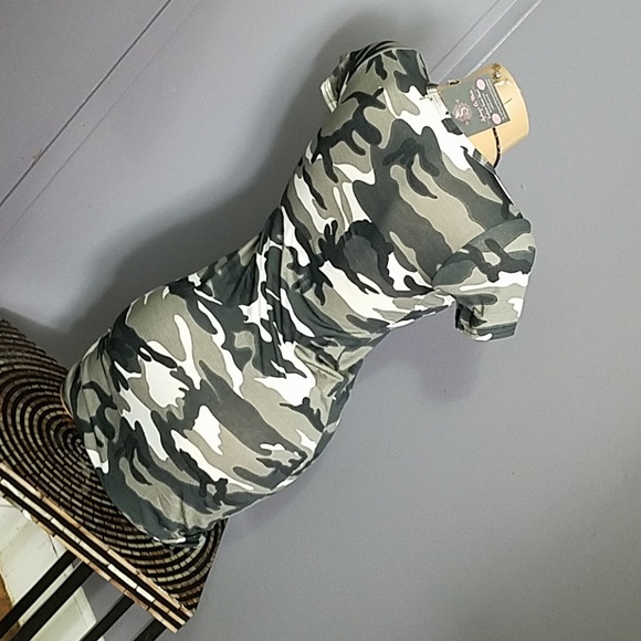 Super Sexy Camouflage Dress IMPORTED - Picture 4 of 12